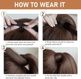 Wrap Ponytail – 100% Human Hair – 20 inch | Luxe & Natuurlijk Volume #2