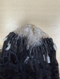 OPRUIMING – Kinky Straight Micro Loop Ring Human Hair Extension | 18" (100g)