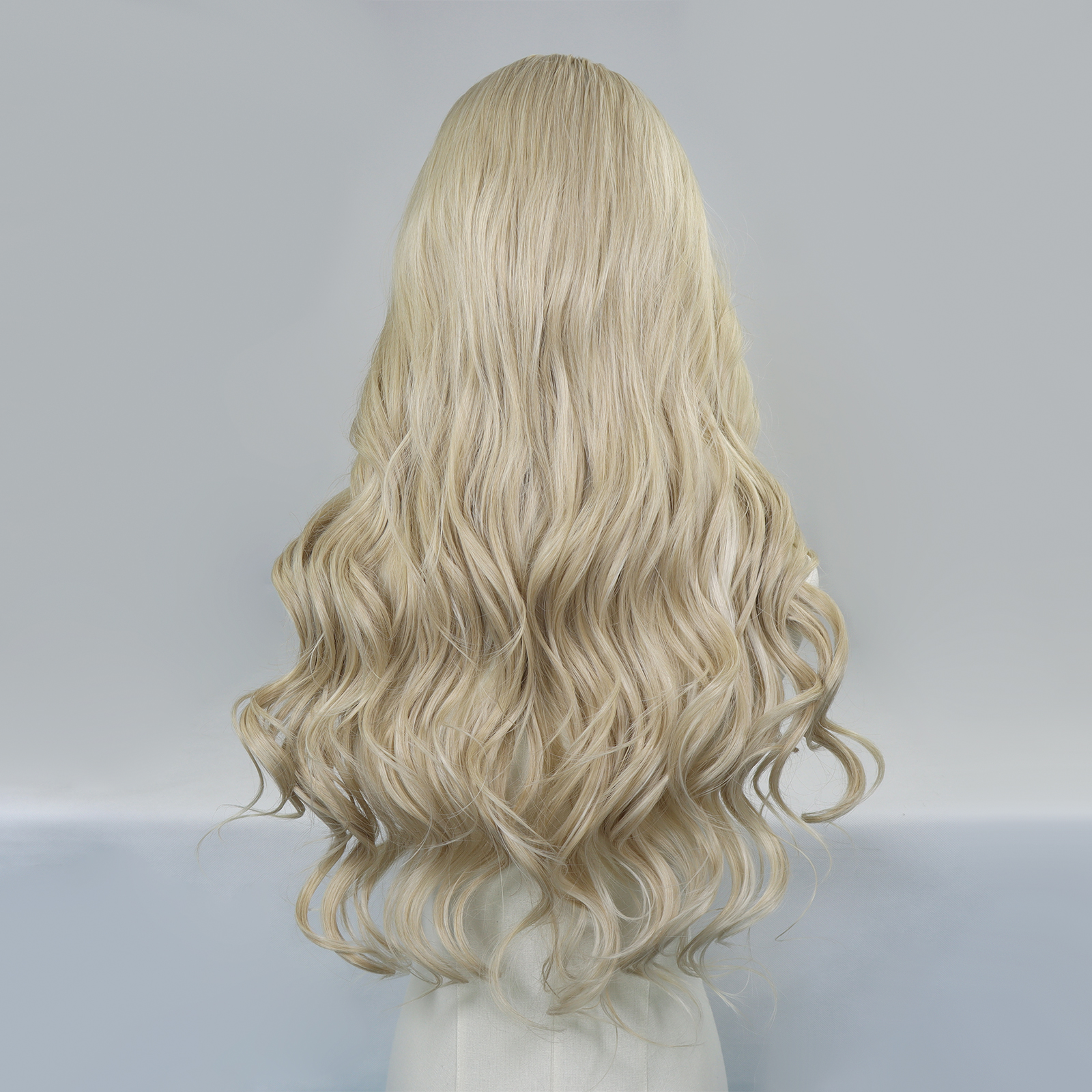 Luxe Synthetische Lace Front Pruik - Elsa (lichtblond)