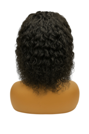 Sale - Front Lace Wig- 13x6'' - 100% Human Hair - Curly RLC 8''