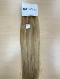 Human Hair Clip in Extensions (Steil) 45cm  (Extra Volume), kleur #27/613  Dark Blonde/ Light Blonde