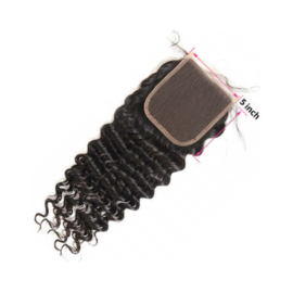 Indian (Shri) HD LACE Closure 5*5 (Deep wave)