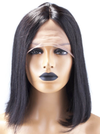 Bob Wig - Indian (Shri)  Human Hair - T Lace -(12inch & 14inch)