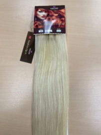 Human Hair Clip in Extensions (Steil) kleur #613 Light Blonde