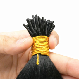 OPRUIMING – Body Wave I-Tip Microring  Extension Human Hair| 14inch/ 35cm (100g)