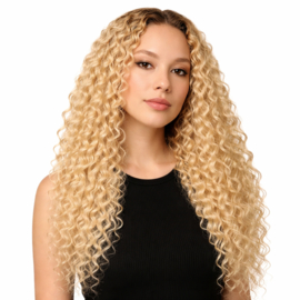 Kinky Curly Hair Weave (Blond)