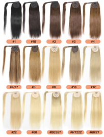 Wrap Ponytail – 100% Human Hair – 20 inch | Luxe & Natuurlijk Volume #2