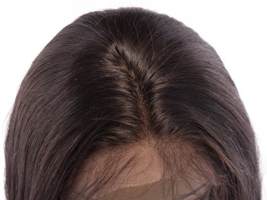 (Shri) Human Hair Front Lace Wig (Steil) | FRONT LACE WIGS FULL LACE WIGS | Alleen Haar