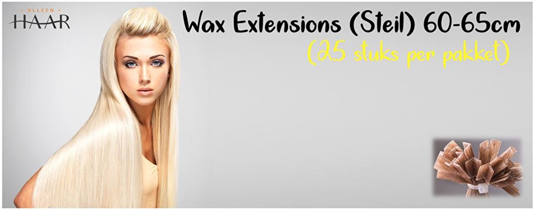 verkoper bijtend heuvel Wax Extensions (Steil) 60-65cm (25 stuks per pakket) | Alleen Haar