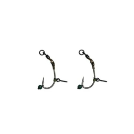 BaitSolutions Ready To Use Spinnerhaak Loaded Size 2 (2 stuks)
