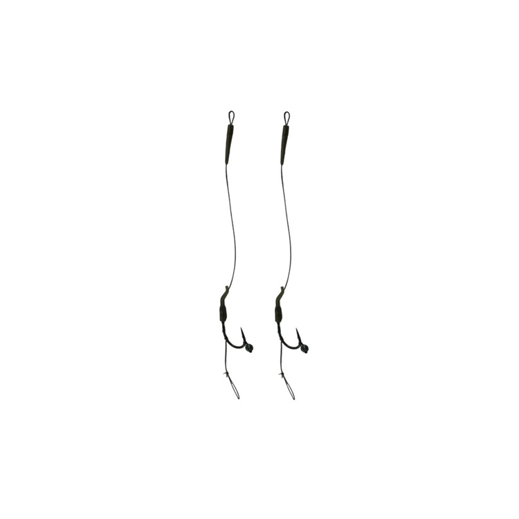 BaitSolutions Handmade Rigs Short Rig Size 2 (2 stuks)