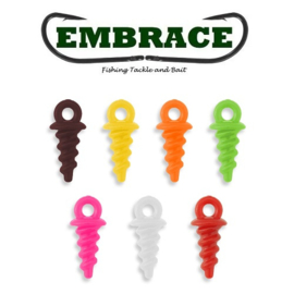 Embrace Swivel Pop Up Bait Screw Geel 10 STUKS