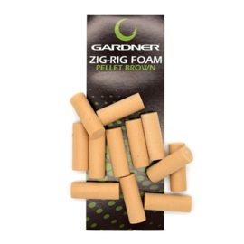 Gardner Zig Rig Foam Pellet / Light Brown