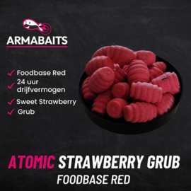 Armabaits Pop-ups GRUBS Atomic Strawberry