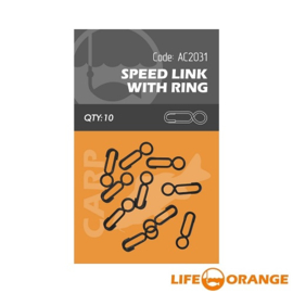 Life Orange Speed Link With Ring 10 STUKS