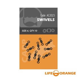 Life Orange Swivels 10 STUKS (Meerder Opties)