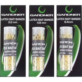 Gardner Latex Bait Bands (Meerdere Opties)