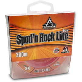 Anaconda Lijn Braid Spod`n Rock Orange 0.18