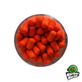 MW Baits Pop-ups Dumbell Xtreme Soaked Fluo Oranje 16mm