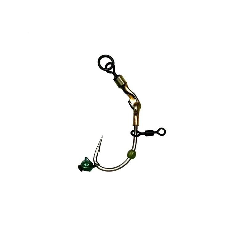 BaitSolutions Ready To Use Spinnerhaak Loaded Size 2 (2 stuks)