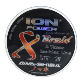 Awa-S Lijn 8 Braid 100% Dyneema Ion Power 300mtr (Meerdere Opties)
