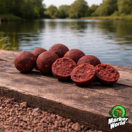 MW Baits Boilies Garlic & Robin Red 15mm