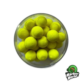 MW Baits Pop-ups Xtreme Soaked Fluo Geel 16mm