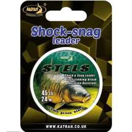 Katran Leadermateriaal STELS Shock Snag Leader 45lb 24mtr