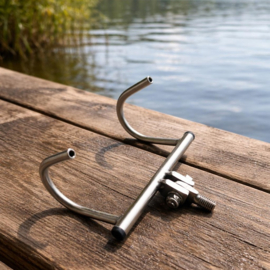 MW Voerboot Haak Scharnierbaar 100% RVS