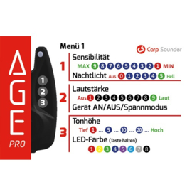 Carp Sounder Beetmelder AGEpro 4+1 SET