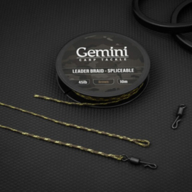 Gemini Leadermateriaal Braided Spliceable 45LB