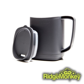 RidgeMonkey Cookware Thermo Mug Gunmetal Grey