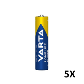 Varts Batterij AAA Longlife 5 STUKS