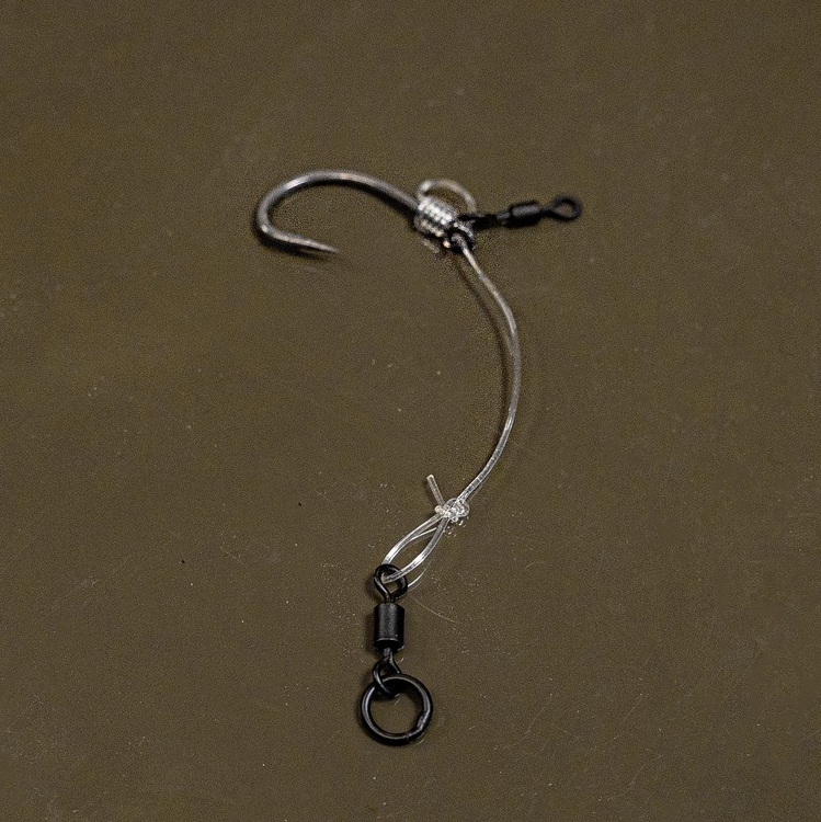 BaitSolutions Ready To Use Chod Rig BAITSWIVEL Size 4 (2 stuks)