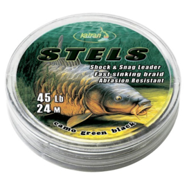 Katran Leadermateriaal STELS Shock Snag Leader 45lb 24mtr