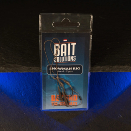 BaitSolutions Handmade Rigs Snowman Rig Size 4 (2 stuks)