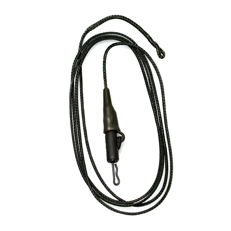 BaitSolutions Ready To Use Flexi Leader Safetyclip 90cm