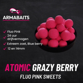 Armabaits Pop-ups Atomic Grazy Berry Fluo Pink