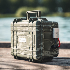 Voltacase Outdoorcase 12V 105AH (LiFePO4)(WATERDICHT IP67) Camo