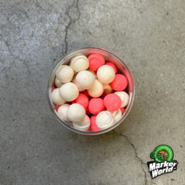 Pop-up Baits Basic Collectie Krill Fluo Roze & Wit Mixed