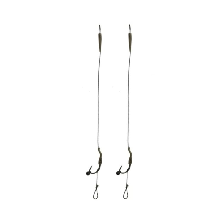 BaitSolutions Handmade Rigs Shot On The Hook Rig Size 2 (2 stuks)