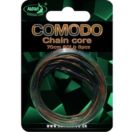 Katran Leader COMODO Chain Core Leader 80lb 70cm 3 STUKS (Meerdere Opties)