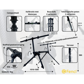Fencl Rodpod XTREME 3 Rod