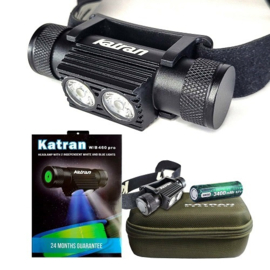 Katran Hoofdlamp W/B460 PRO (case + accu included)