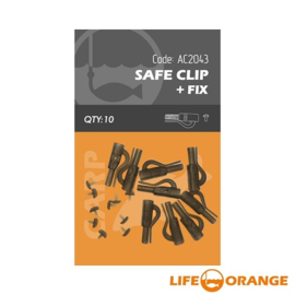 Life Orange Safe Clip & Fix 10 STUKS