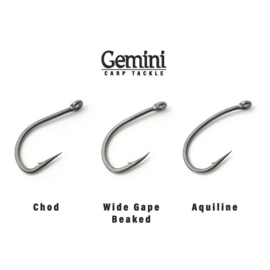 Gemini Haak Wide Gape Beaked Hooks Micro Barb (Meerdere Opties)