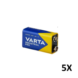 Varta Batterij 9V Industrial Pro 5 STUKS