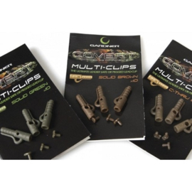 Gardner Covert Lead Clips Multi Clips (Meerdere Opties)