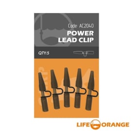 Life Orange Power Lead Clip 5 STUKS