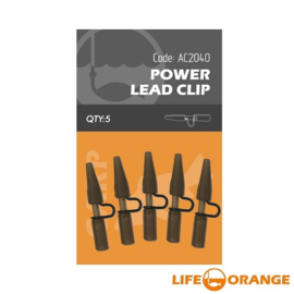 Life Orange Power Lead Clip 5 STUKS